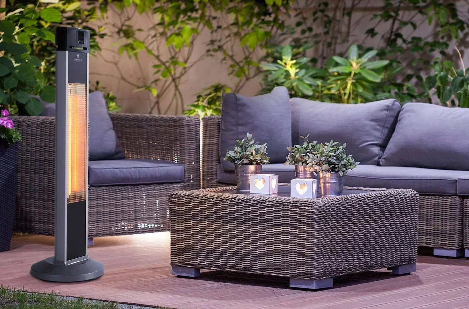 Инфракрасный обогреватель Blumfeldt Heat Guru (Silver)