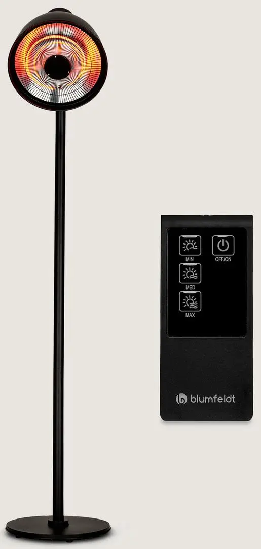 Incalzitor infrarosu Blumfeldt Heatbell Tower Smart (Black)