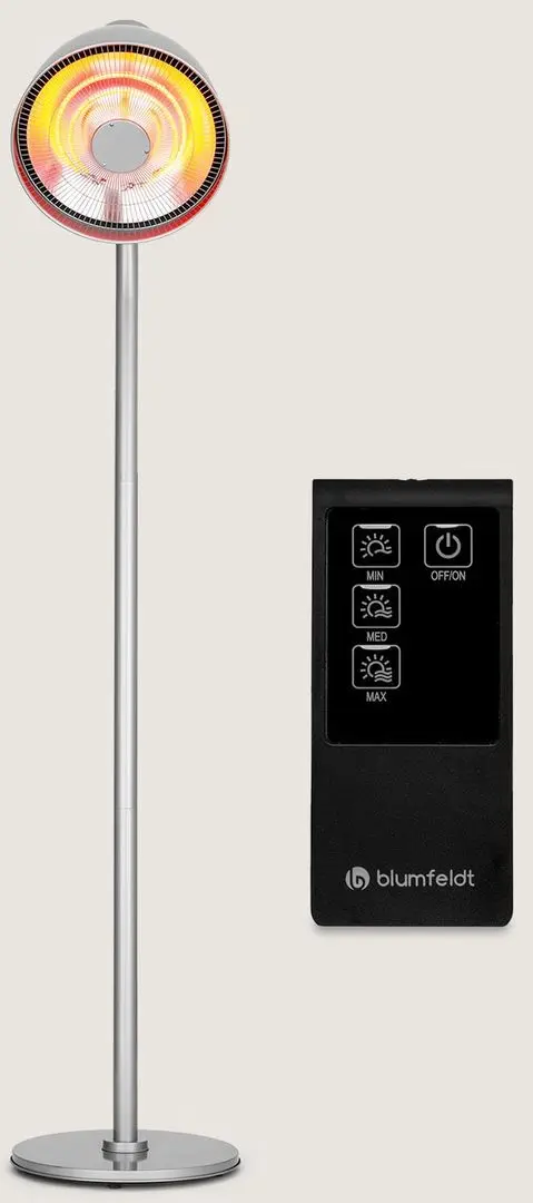 Incalzitor infrarosu Blumfeldt Heatbell Tower Smart (Silver) - 3