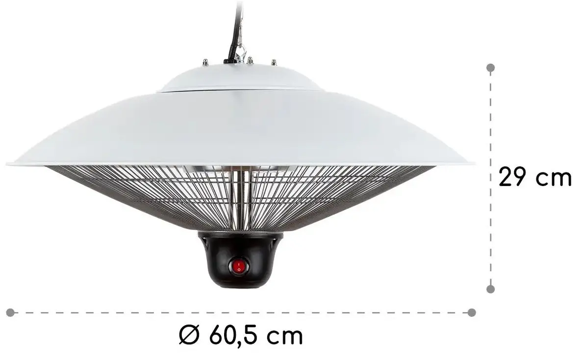 Incalzitor infrarosu Blumfeldt Heizsporn (White)