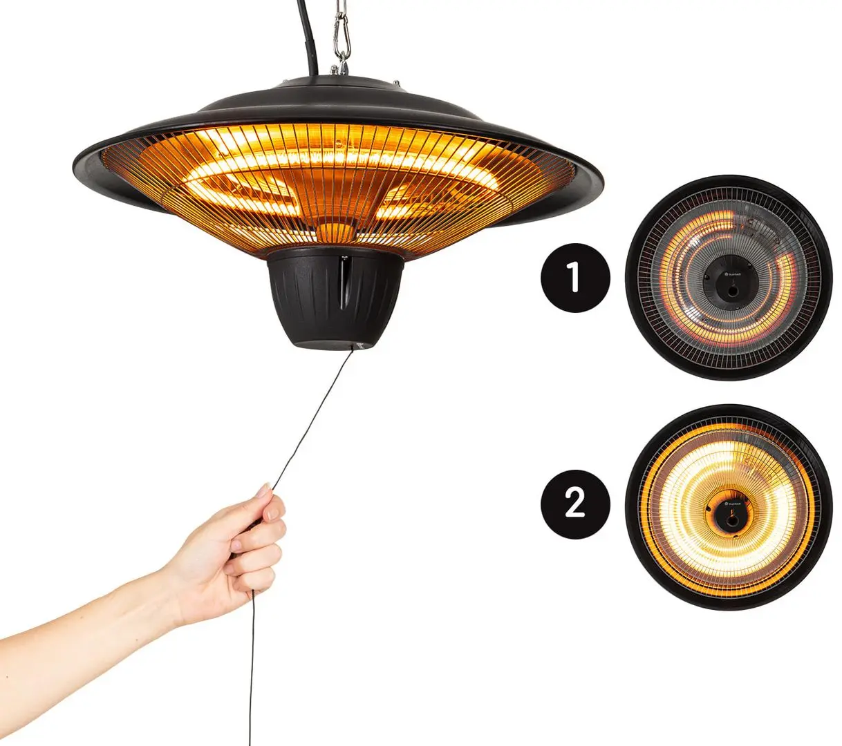 Incalzitor infrarosu Blumfeldt Hitzkopf (Black) - 2