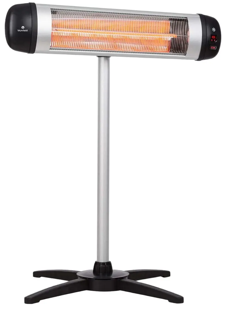 Инфракрасный обогреватель Blumfeldt Rising Sun (Silver/Black)