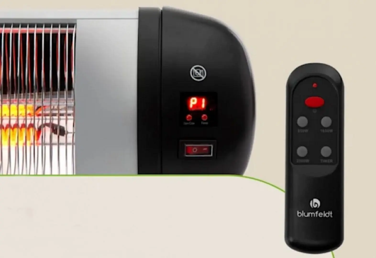 Incalzitor infrarosu Blumfeldt Rising Sun Zenith (Silver/Black) - 2