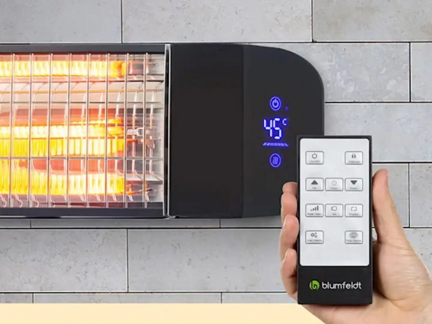 Инфракрасный обогреватель Blumfeldt Smartwave (Black)