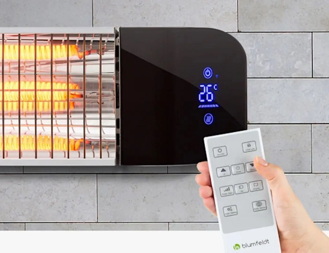 Инфракрасный обогреватель Blumfeldt Smartwave (White)