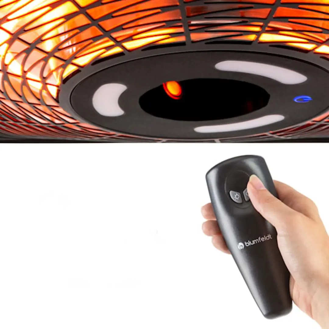 Инфракрасный обогреватель Blumfeldt Square Slim (Black) - 2