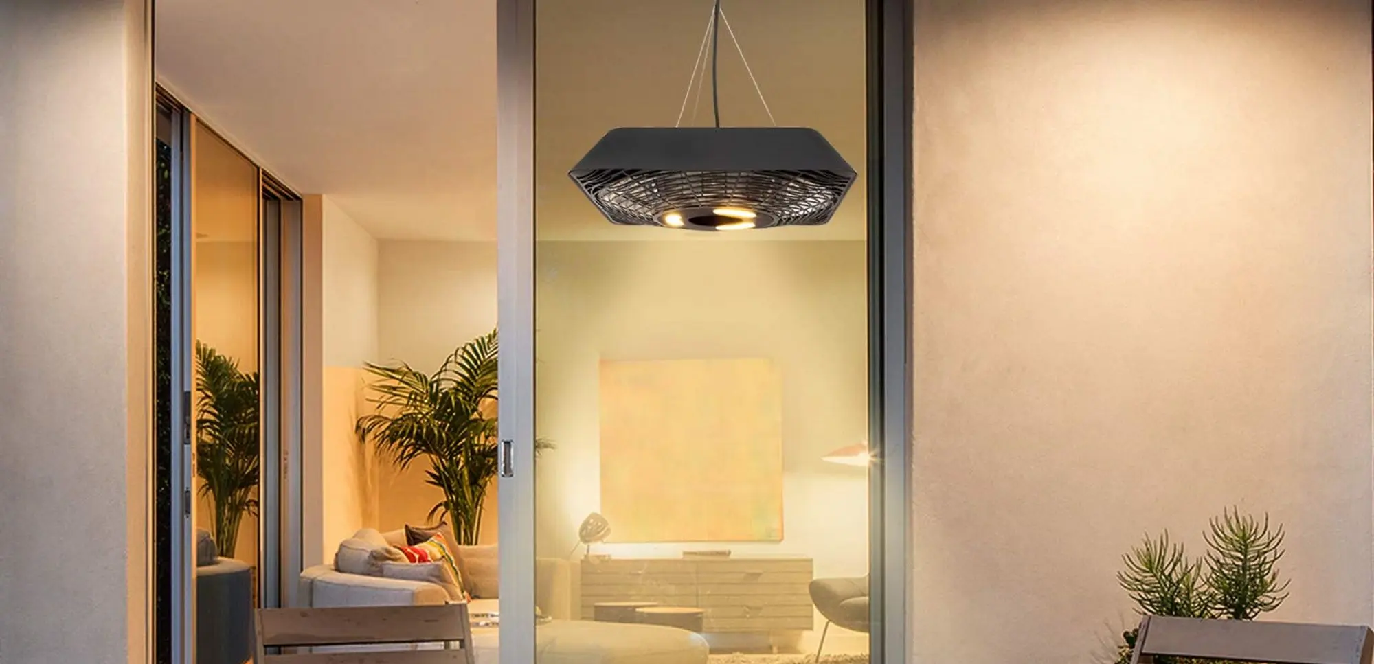 Инфракрасный обогреватель Blumfeldt Square Slim (Black) - 3