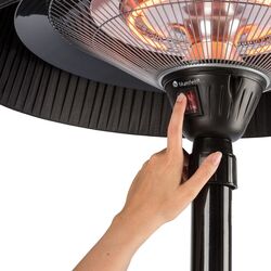 Incălzitor infraroșu Blumfeldt Venice Heat Stand (Black) Thumb