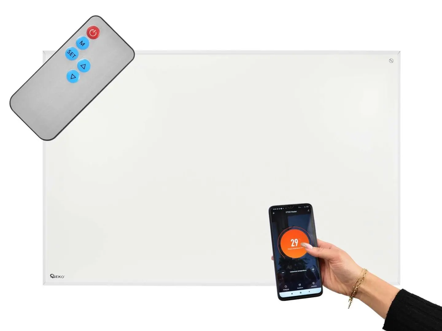 Incalzitor infrarosu Geko G80576 (White) - 3