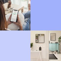 Инфракрасный обогреватель 2в1 Klarstein La Palma 500 Smart (Black) Thumb