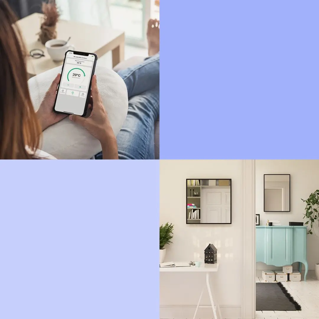 Инфракрасный обогреватель 2в1 Klarstein La Palma 500 Smart (Black)