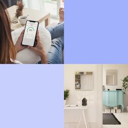 Incalzitor infrarosu 2in1 Klarstein La Palma 500 Smart (White) Thumb