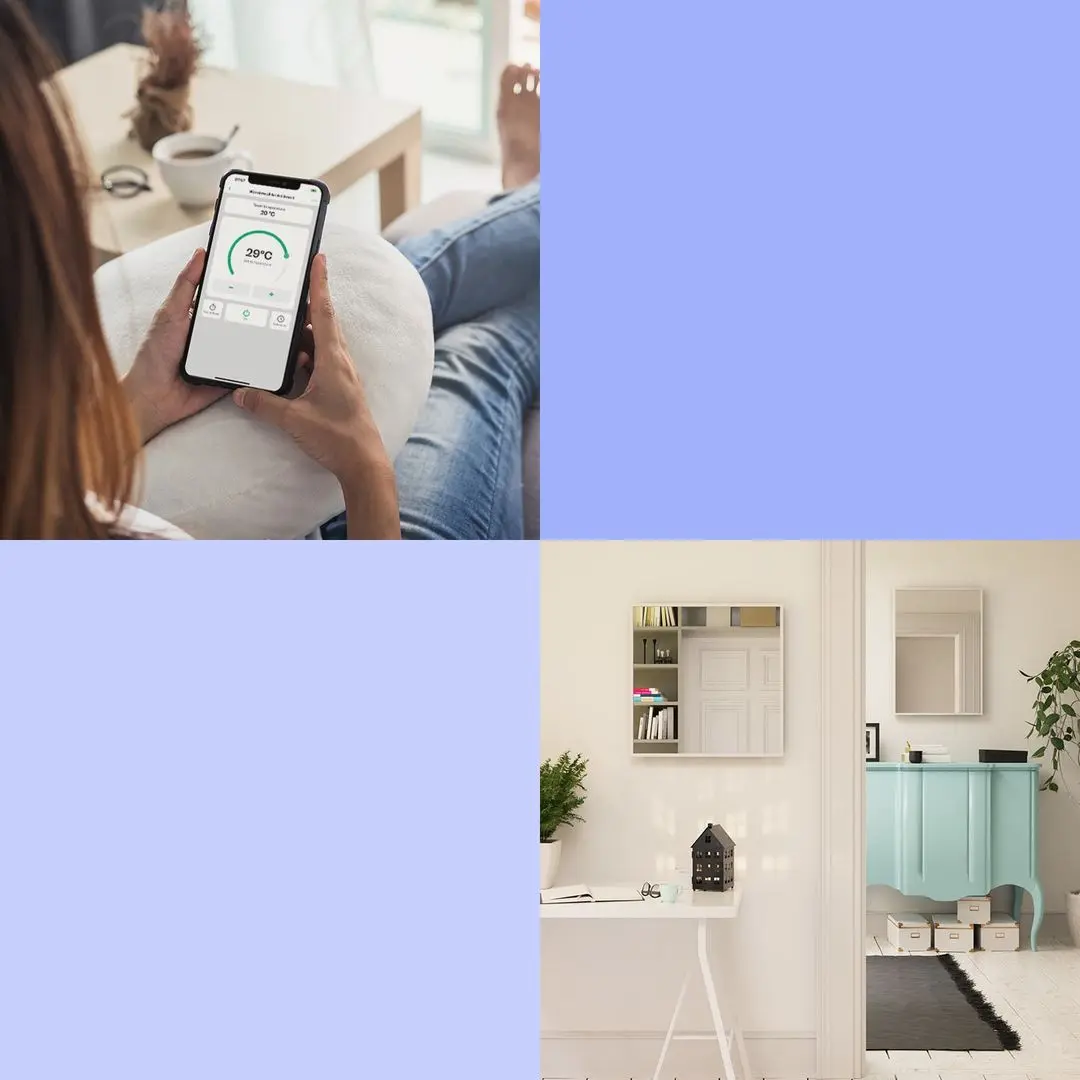 Incalzitor infrarosu 2in1 Klarstein La Palma 500 Smart (White) - 4