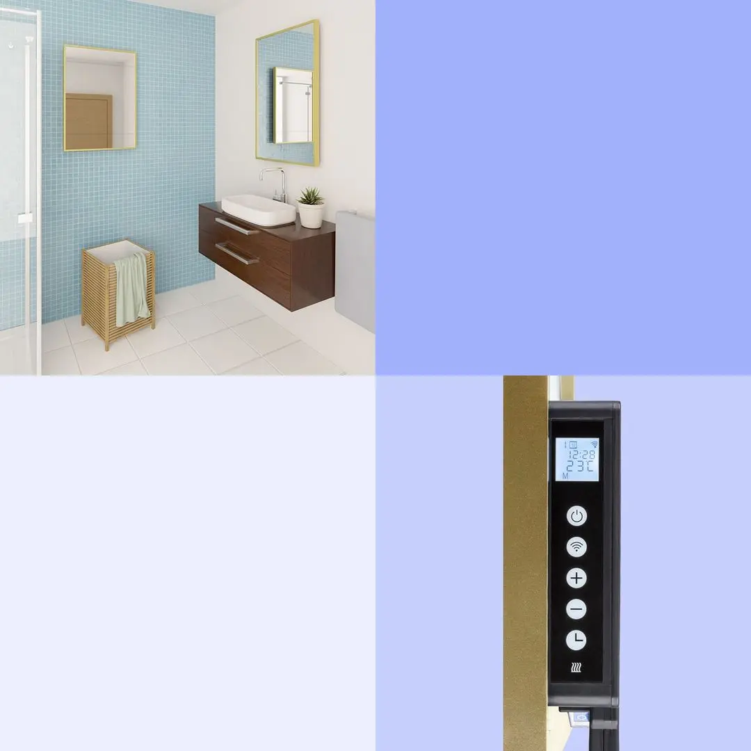 Incalzitor infrarosu 2in1 Klarstein La Palma 750 Smart (Gold)