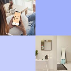 Incalzitor infrarosu 2in1 Klarstein La Palma 900 Smart (Black) Thumb