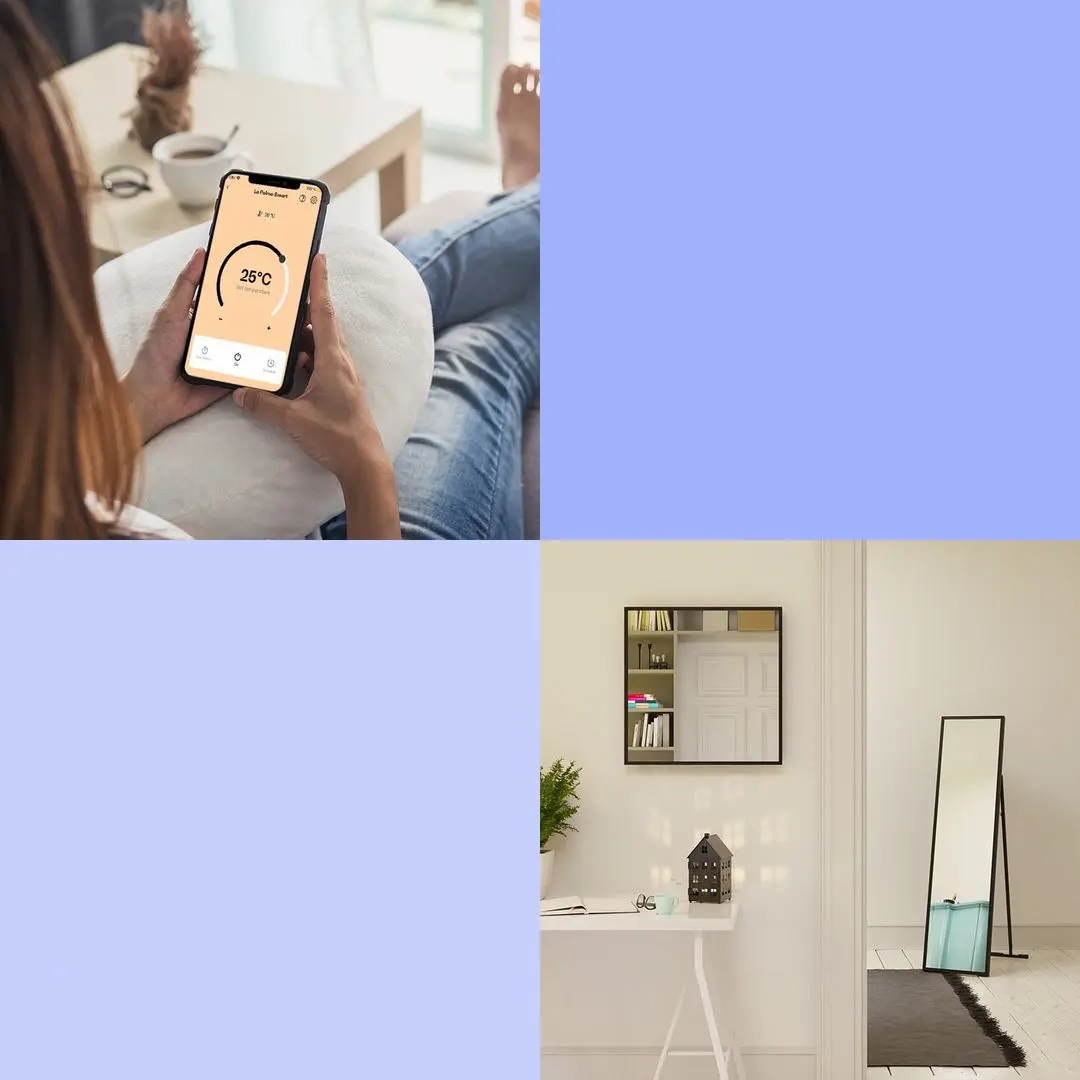 Incalzitor infrarosu 2in1 Klarstein La Palma 900 Smart (Black)