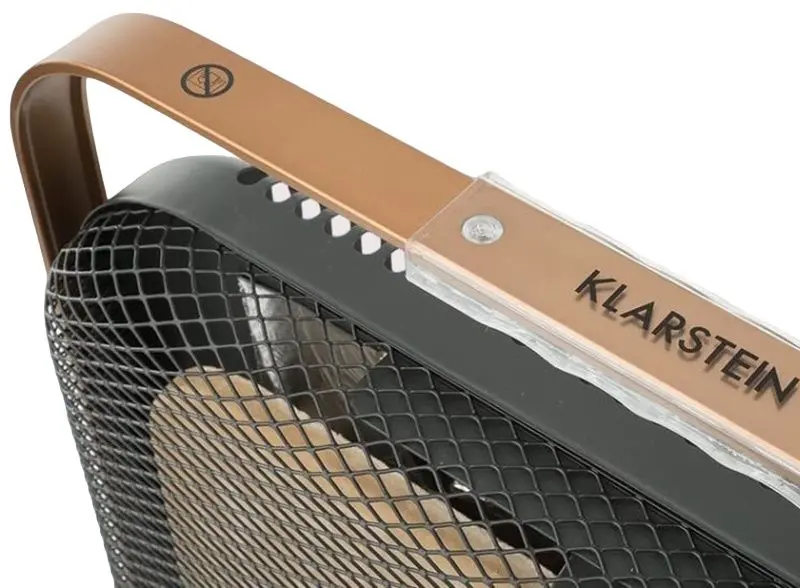 Incalzitor infrarosu Klarstein HeatPal Marble Blackline (Black/Copper)