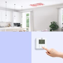 Инфракрасный обогреватель Klarstein Wondersky 700W (White) Thumb