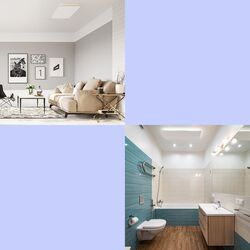 Инфракрасный обогреватель Klarstein Wondersky 700W (White) Thumb