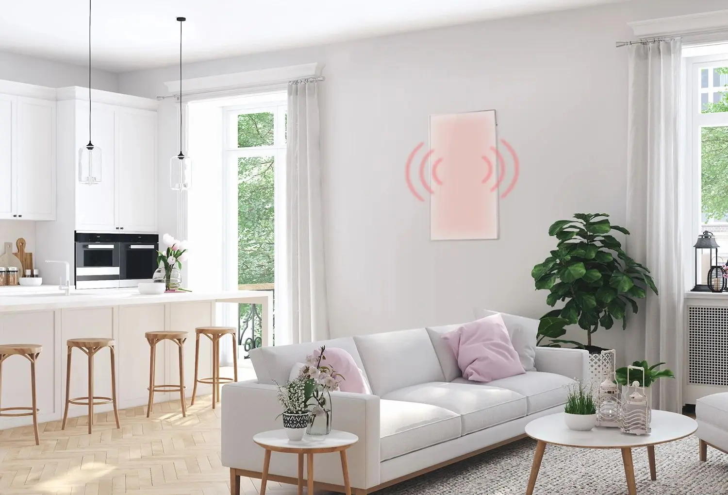 Incalzitor infrarosu Klarstein Wonderwall 45 (White) - 2