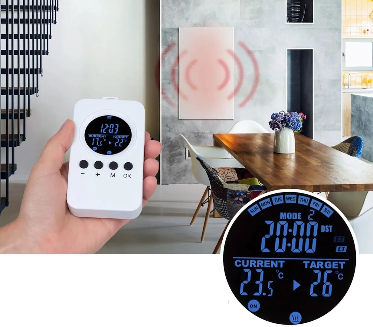 Incalzitor infrarosu Klarstein Wonderwall Air 60 (White)