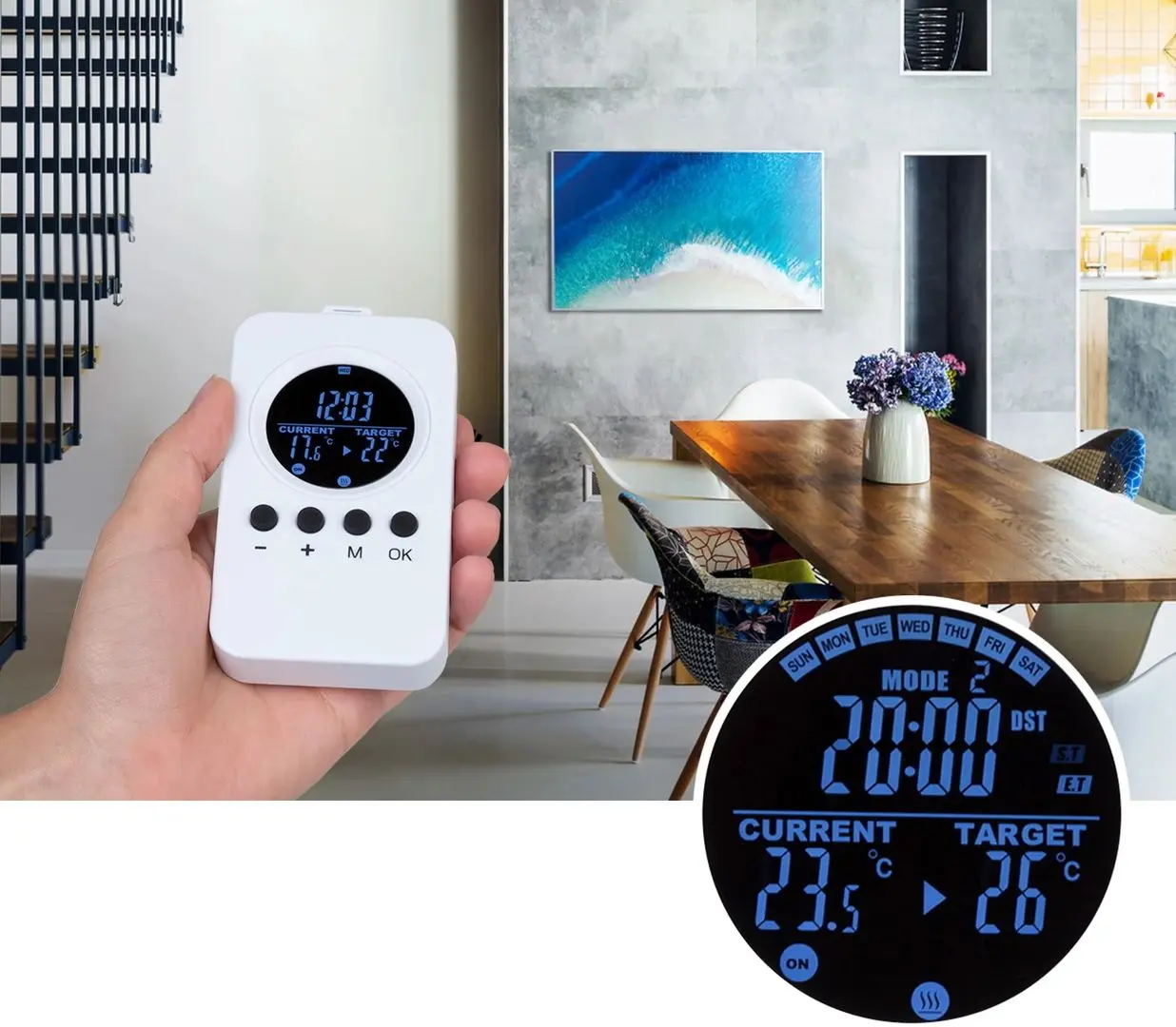 Incalzitor infrarosu Klarstein Wonderwall Air Art 60 10034237 (White) - 4