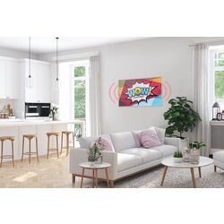 Инфракрасный обогреватель Klarstein Wonderwall Air Art 60 (Silver) Thumb