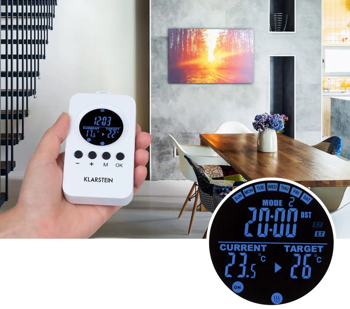 Incalzitor infrarosu Klarstein Wonderwall Air Art Infinite 580 (White) - 5