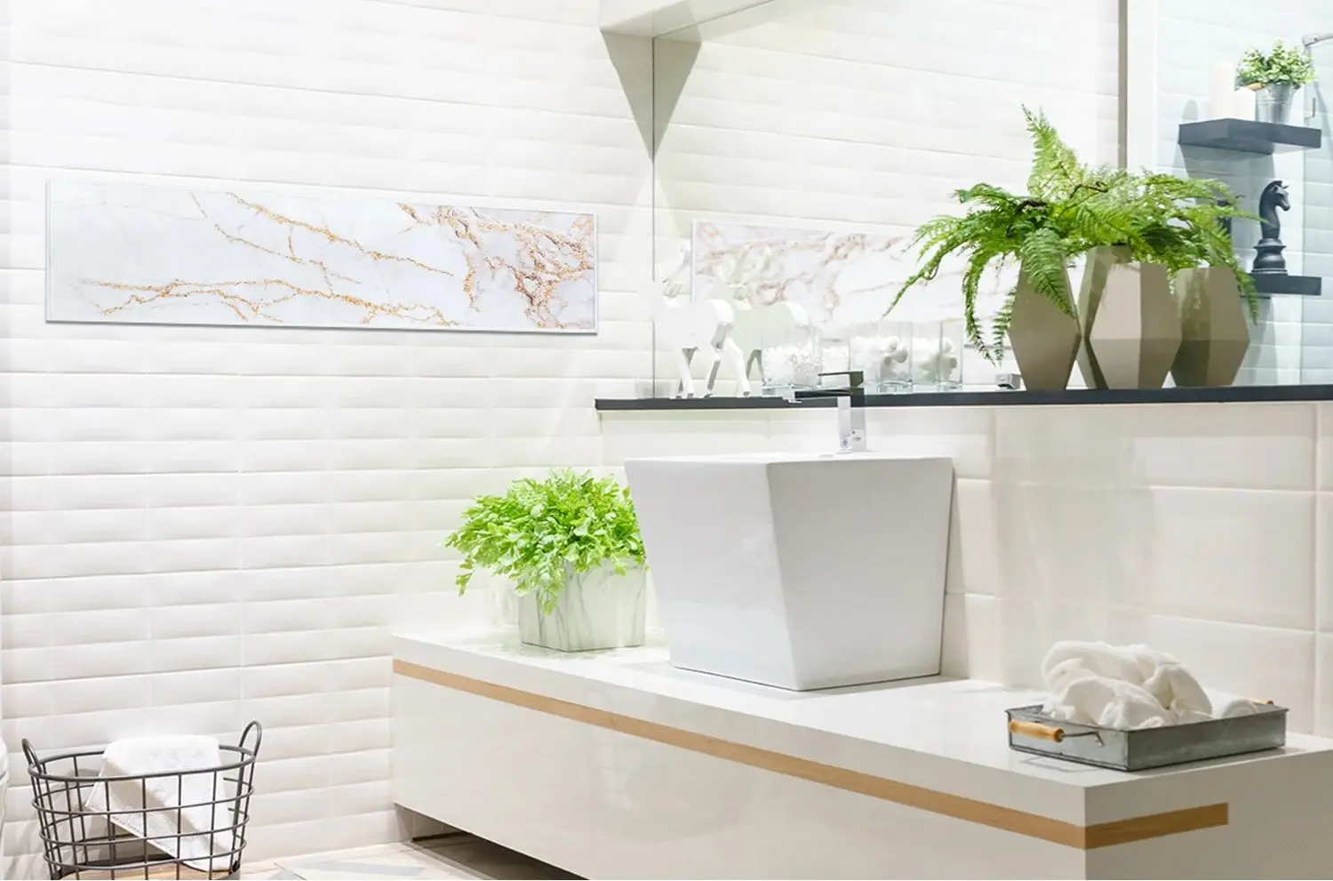 Incalzitor infrarosu Klarstein Wonderwall Air Art Smart 10035118 (White) - 3