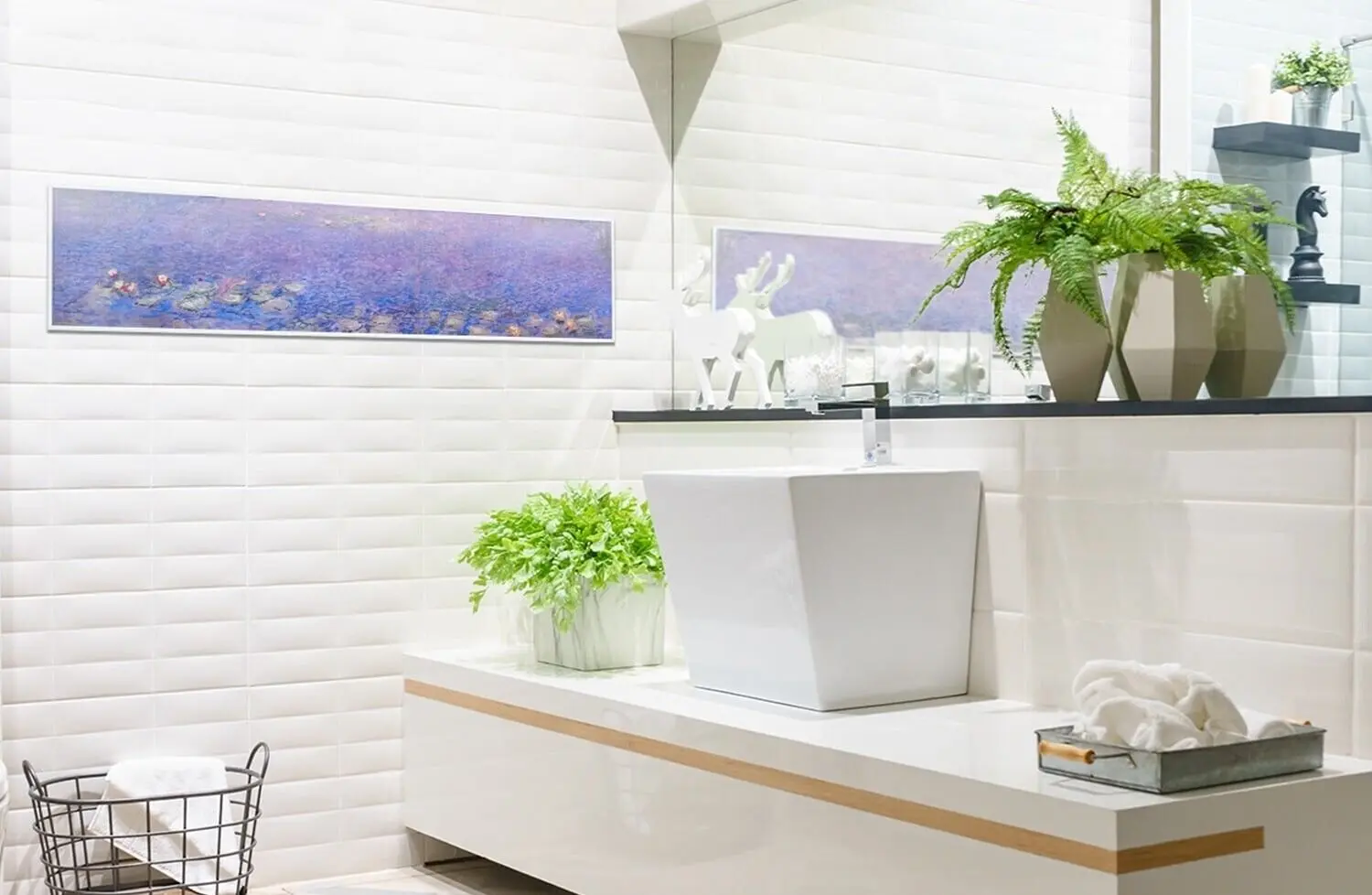 Incalzitor cu infrarosu Klarstein Wonderwall Air Art Smart 10035119 (White)