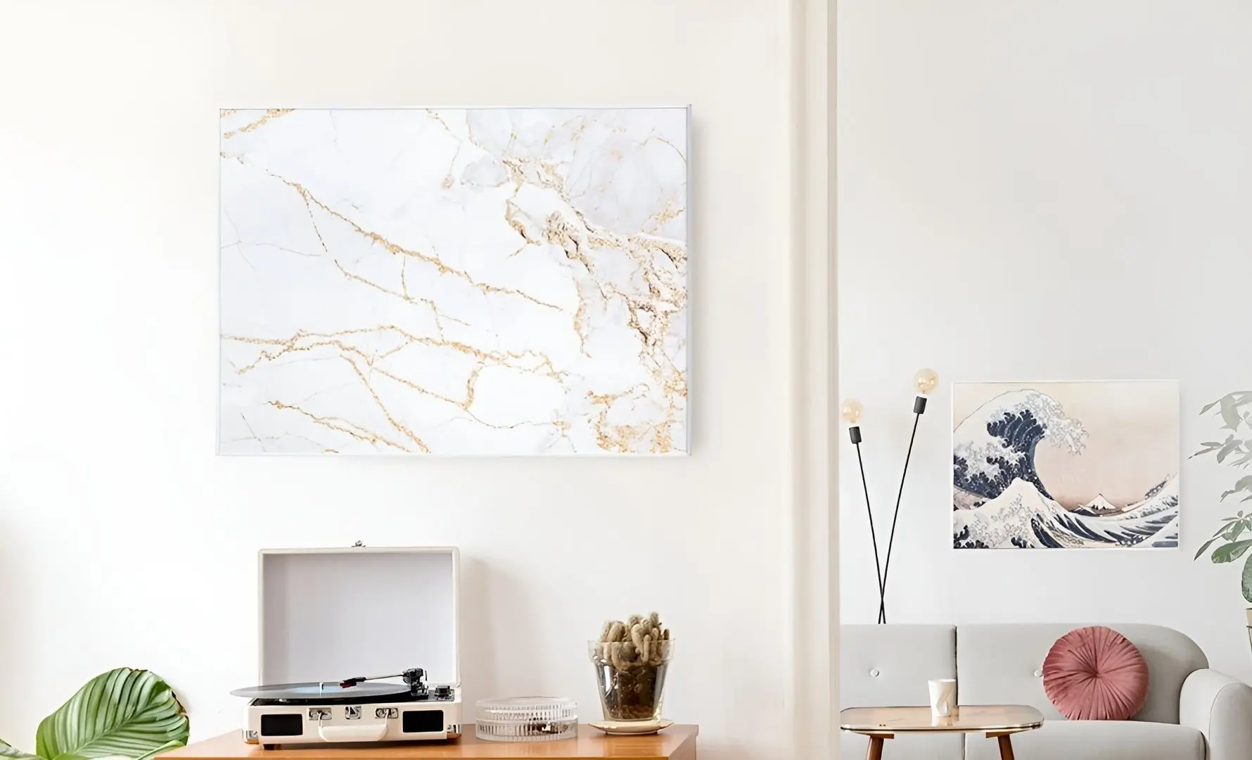 Incalzitor cu infrarosu Klarstein Wonderwall Air Art Smart 10035123 (White)