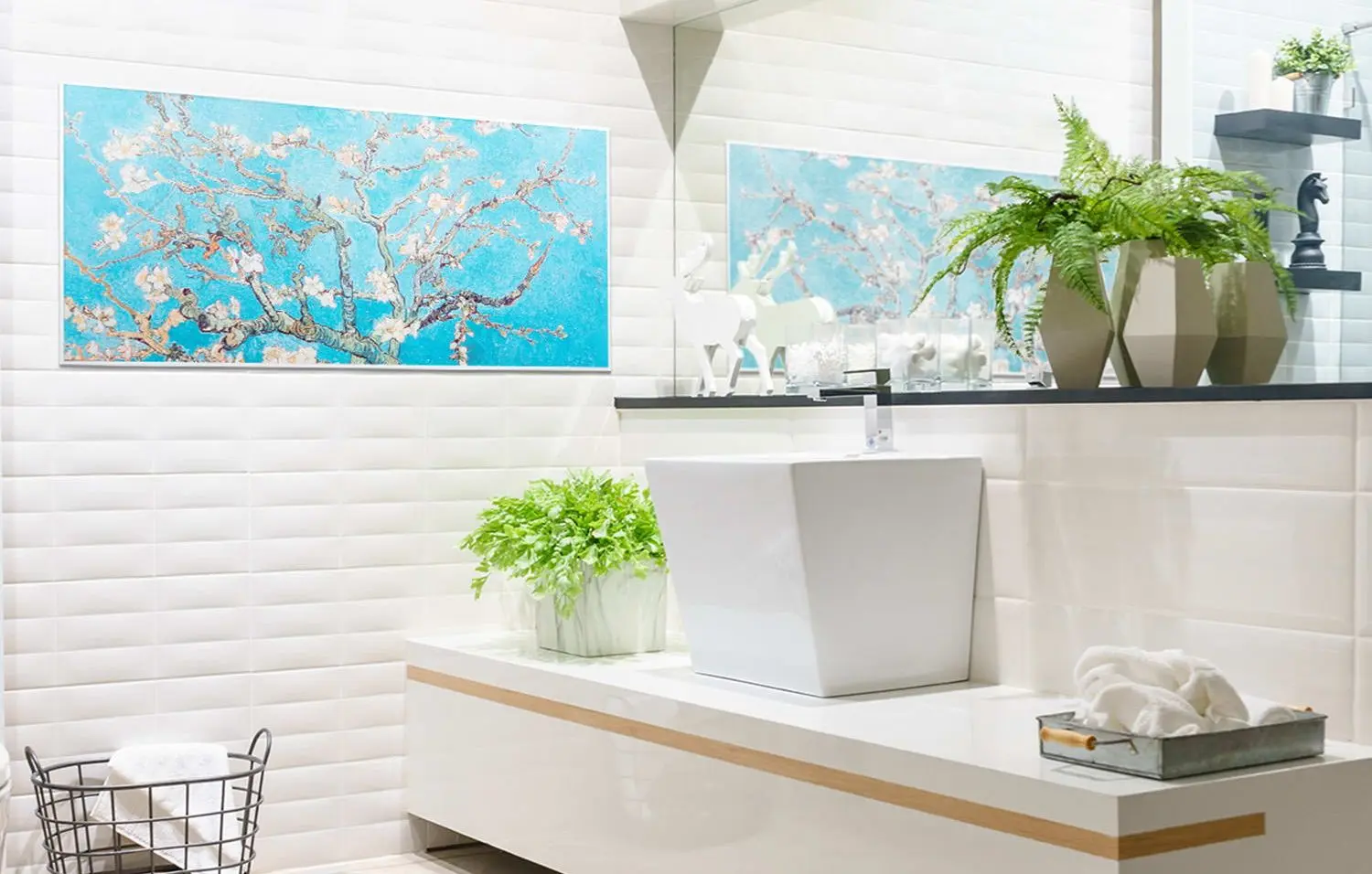 Incalzitor infrarosu Klarstein Wonderwall Air Art Smart 10035127 (White) - 2