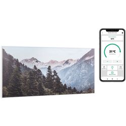 Incalzitor infrarosu Klarstein Wonderwall Air Art Smart 10035129 (White) Thumb