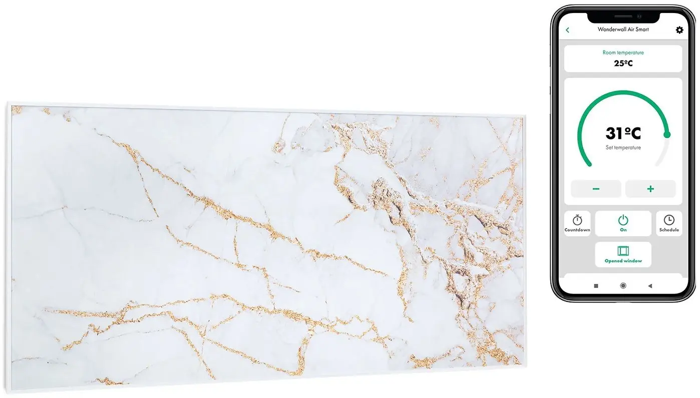 Инфракрасный обогреватель Klarstein Wonderwall Air Art Smart 10035131 (White) - 5