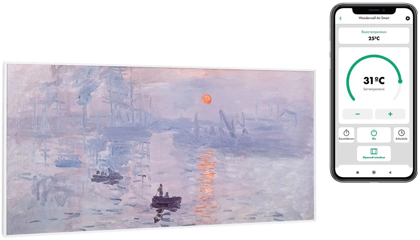 Incalzitor infrarosu Klarstein Wonderwall Air Art Smart 10035133 (White) - 5