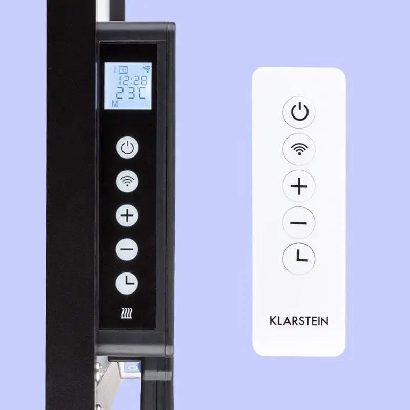 Incalzitor infrarosu Klarstein Wonderwall Air Art Smart 10037829 (Black)
