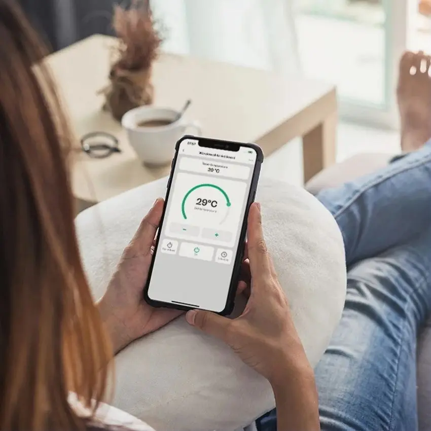 Incalzitor infrarosu Klarstein Wonderwall Air Art Smart 10037878 (White) - 2