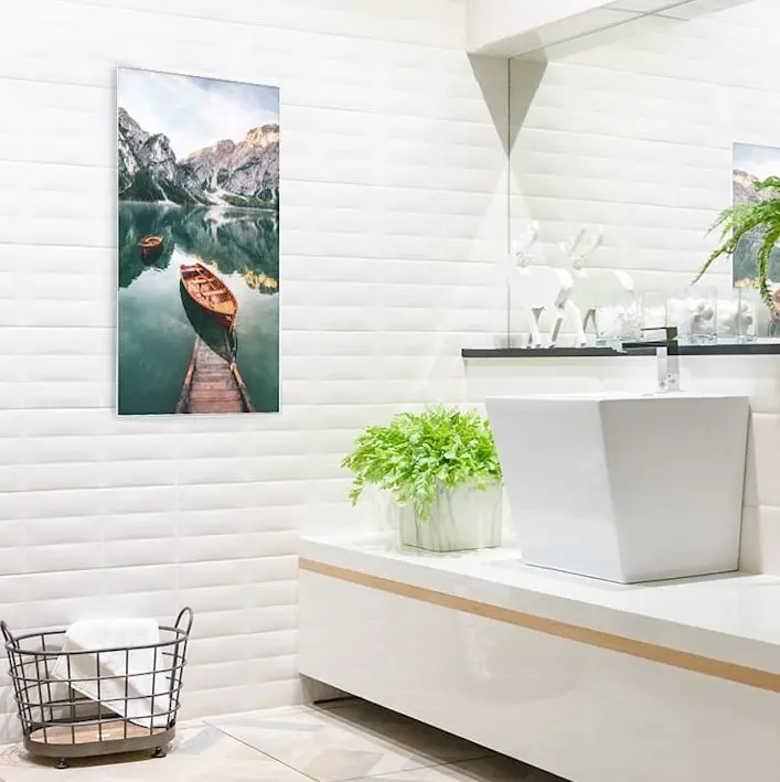 Incalzitor cu infrarosu Klarstein Wonderwall Air Art Smart 10037894 (White) - 2