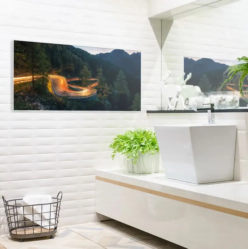 Incalzitor infrarosu Klarstein Wonderwall Air Art Smart 10037902 (White)