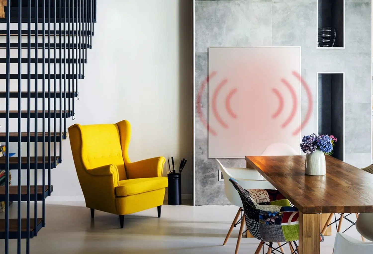 Incalzitor infrarosu Klarstein Wonderwall Smart 1200 (White) - 4