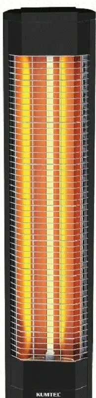 Инфракрасный обогреватель Kumtel Orbit MHR-1800 (Black)