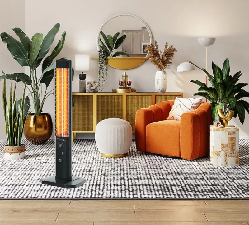 Инфракрасный обогреватель Kumtel Orbit MHR-1800 (Black)