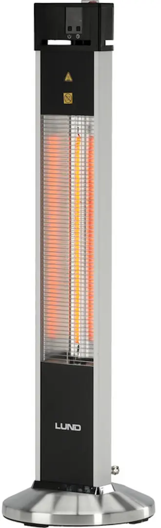 Incalzitor cu infrarosu Lund 68791 (Black/Silver)