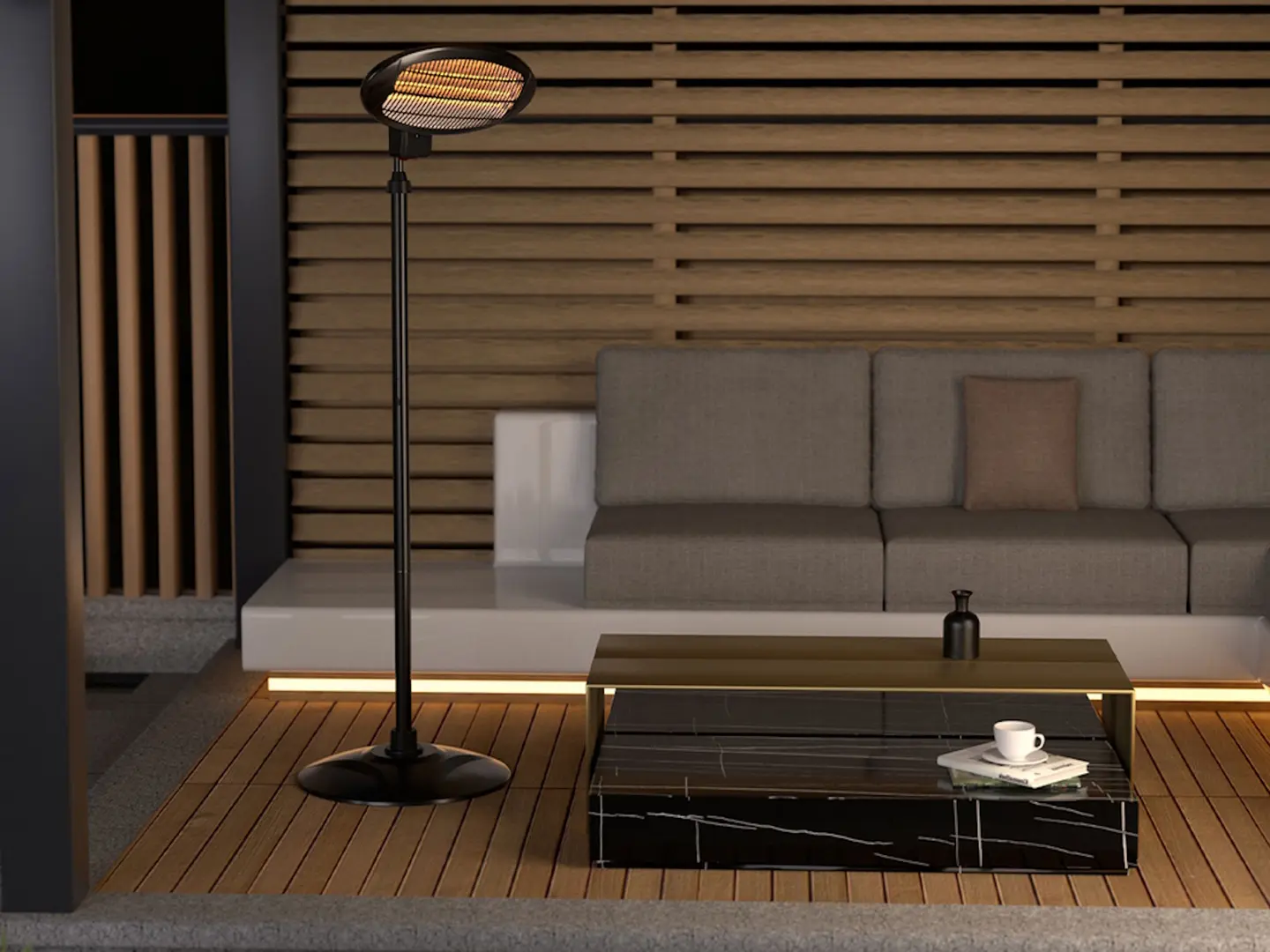 Incalzitor cu infrarosu Lund 68792 (Black)