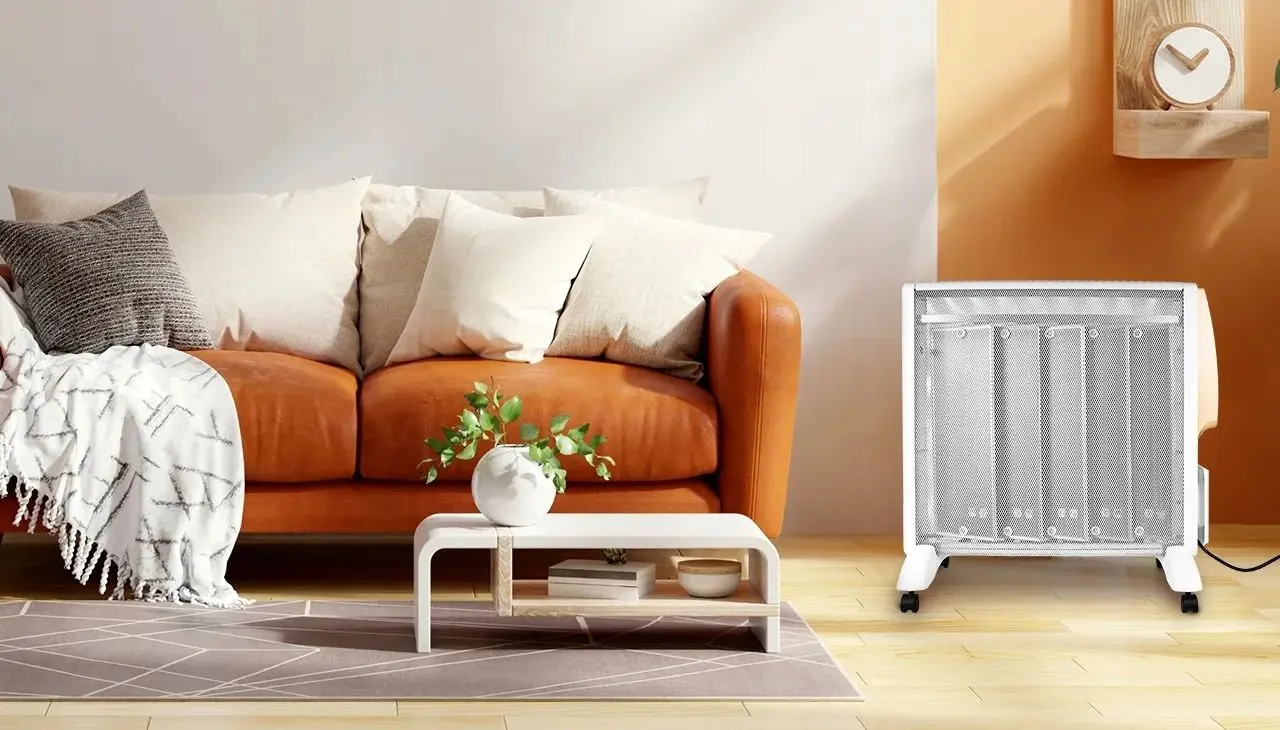 Incalzitor infrarosu Maltec ProMica2500W Eco (White/Bronze)