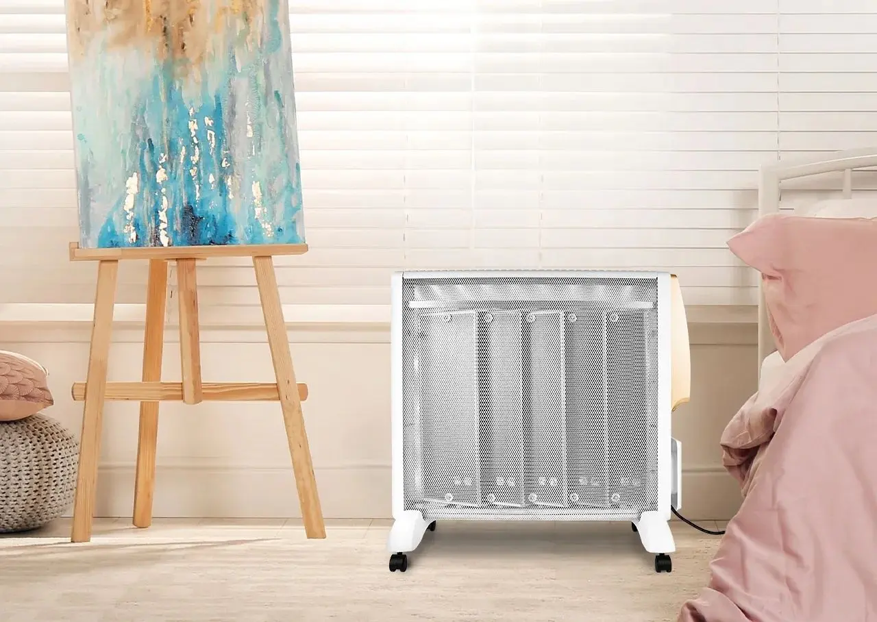 Incalzitor infrarosu Maltec ProMica2500W Eco (White/Bronze)