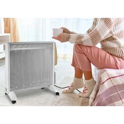 Incalzitor infrarosu Maltec ProMica2500W Eco (White/Bronze) Thumb