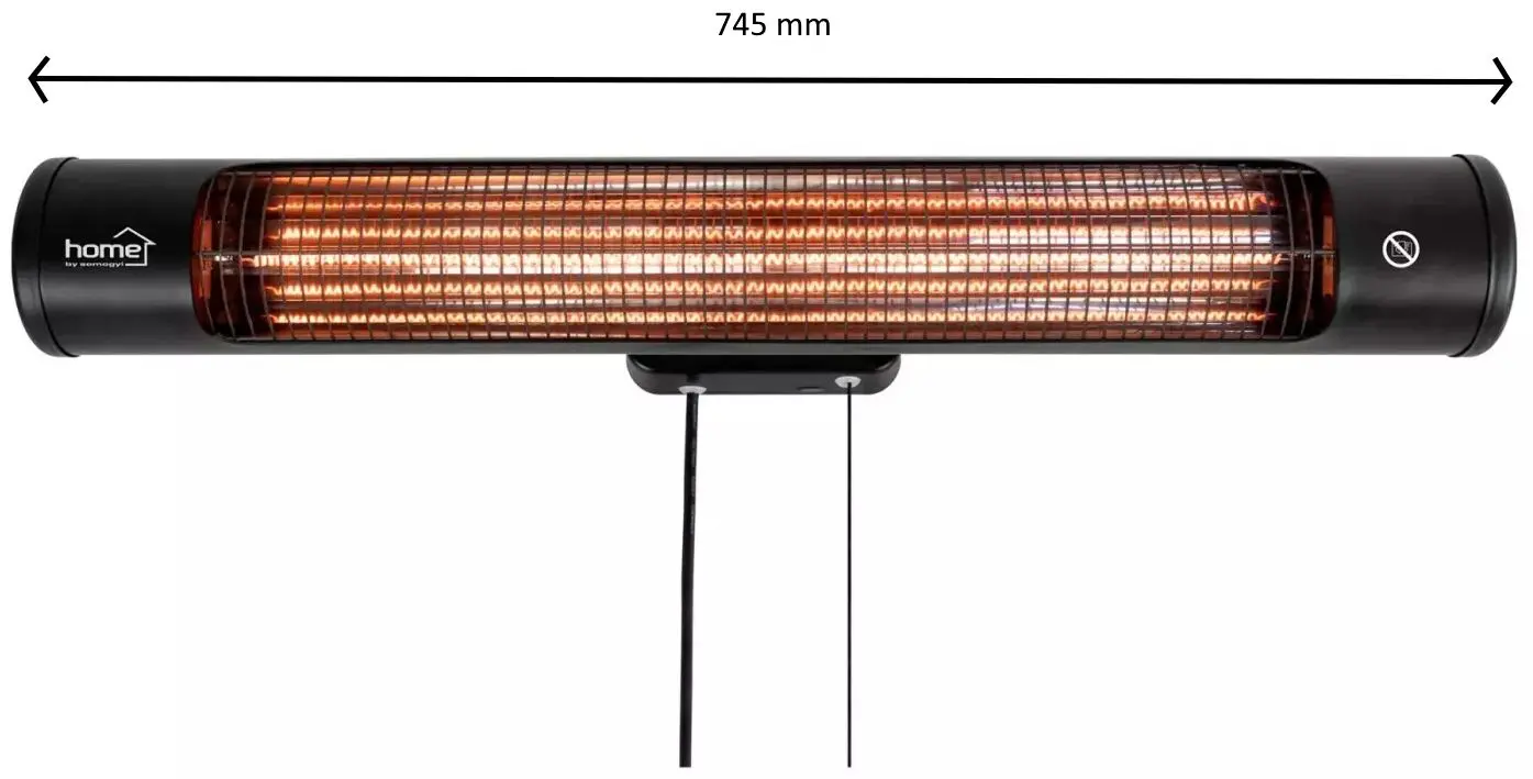 Incalzitor infrarosu Somogyi FK 25 (Black)