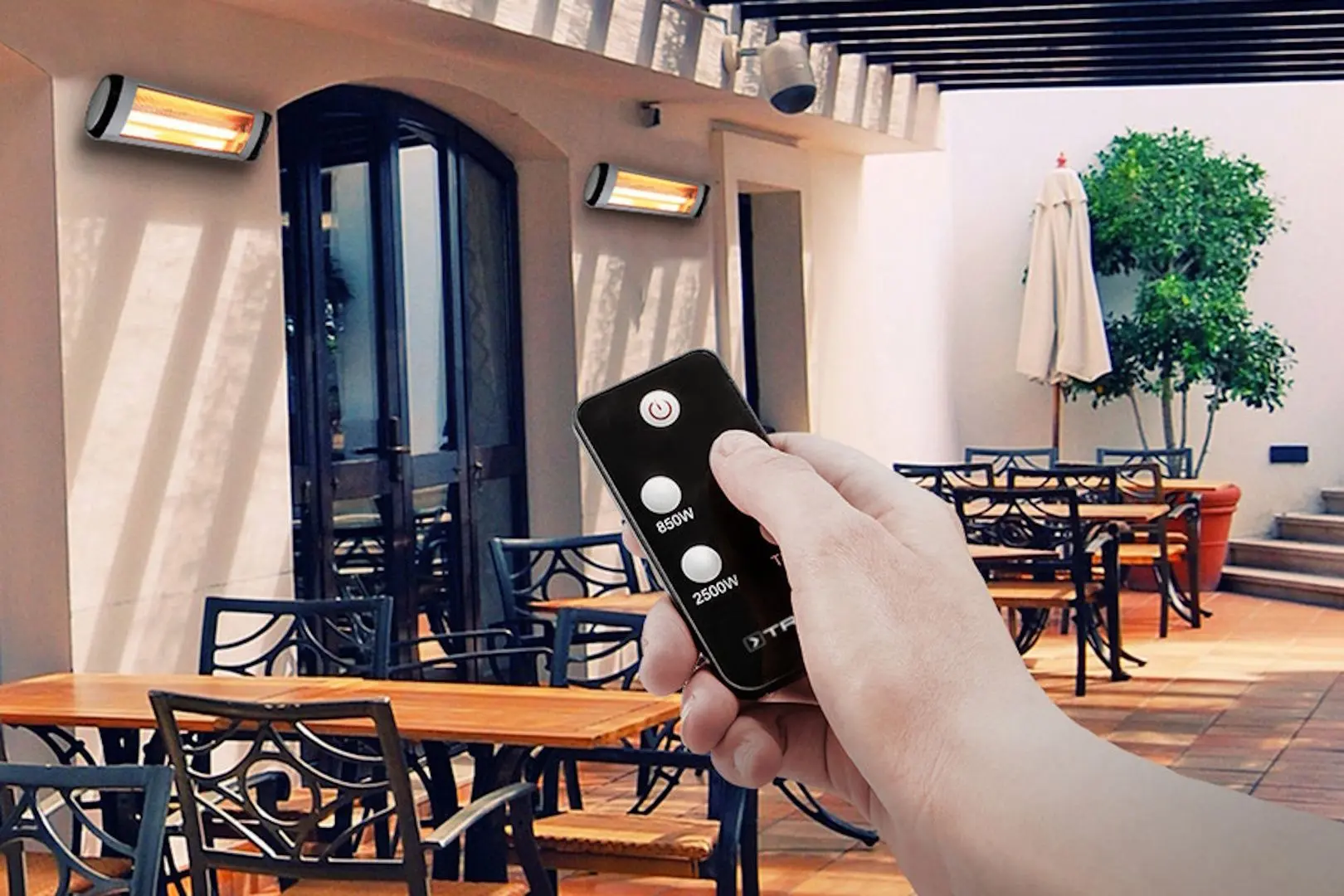 Инфракрасный обогреватель Trotec IR 2570 S (White/Black)