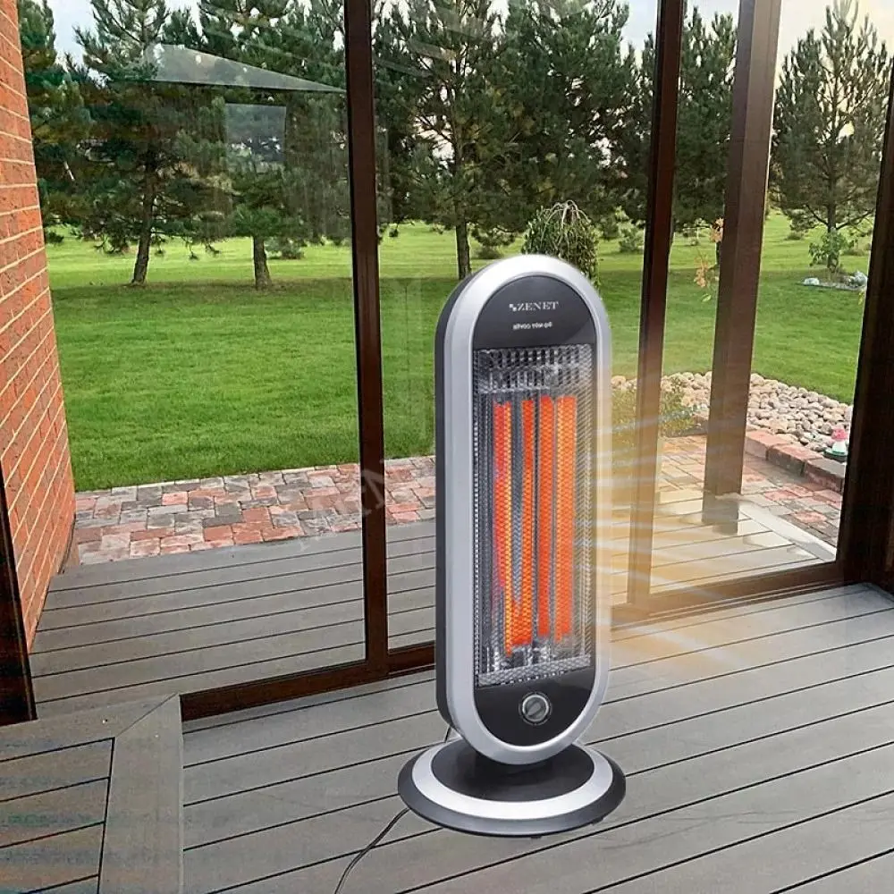 Инфракрасный обогреватель Zenet Zet-515 (Black/Silver) - 3